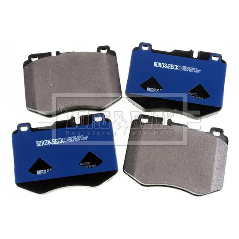 Borg & Beck 4 x Front Brake Pad Set BBP2500