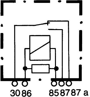 Hella 4RD 933 319-007 Relay, main current