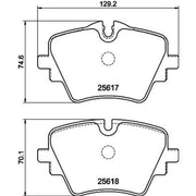 DON Front Brake Pad Set PCP2251