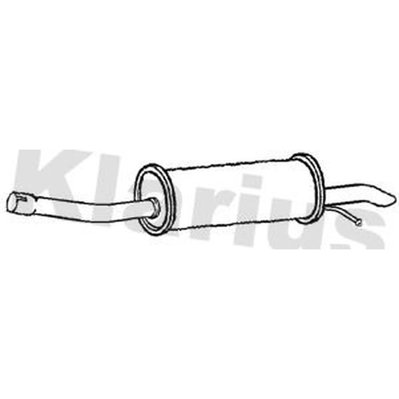 Klarius Box With Tail Pipe Rear FE1336B