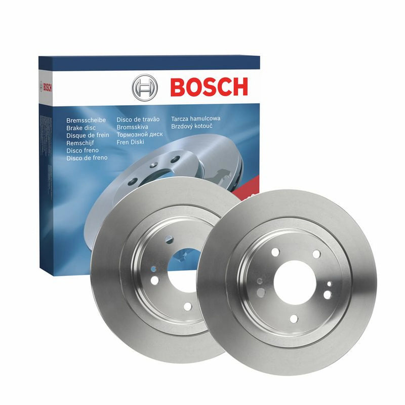 Bosch 2 x Solid Rear Brake Discs 0 986 479 B04