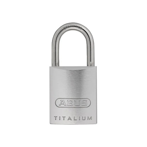 ABUS Mechanical 86TIIB/45mm TITALIUM™ Padlock Without Cylinder Stainless Steel