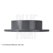 Blue Print 2 x Solid Rear Brake Discs ADG04334