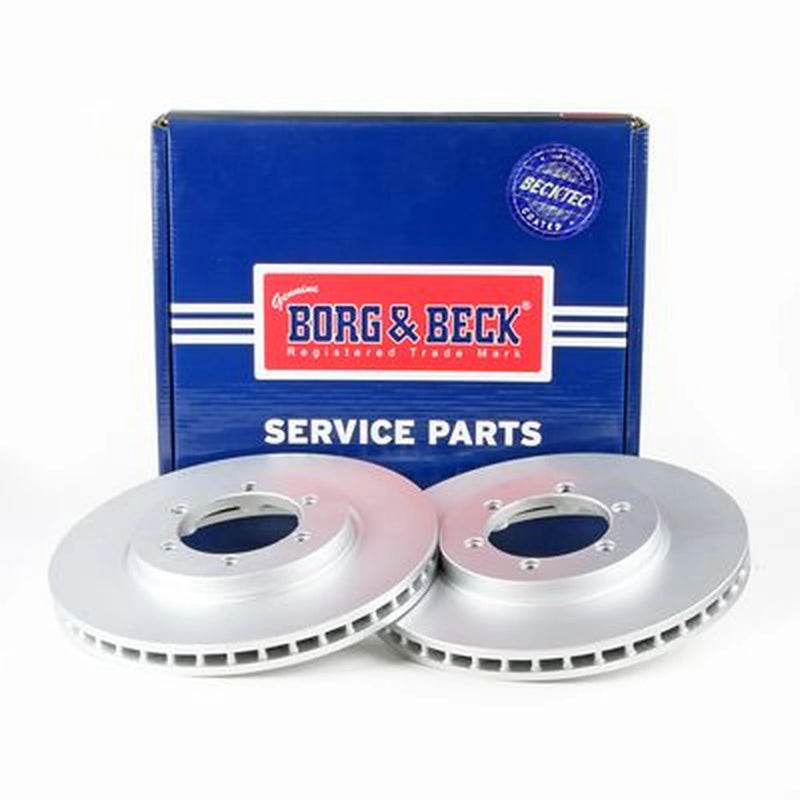 Borg & Beck 2 x Vented Front Brake Discs BBD4313