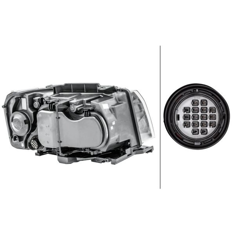 Hella Headlight Headlamp LED Left 1LJ 354 813-011