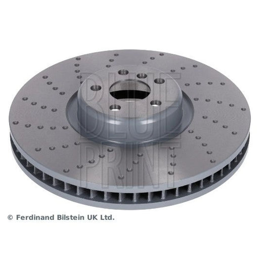 Blue Print 2 x Slotted/Perforated Front Brake Discs ADBP430141