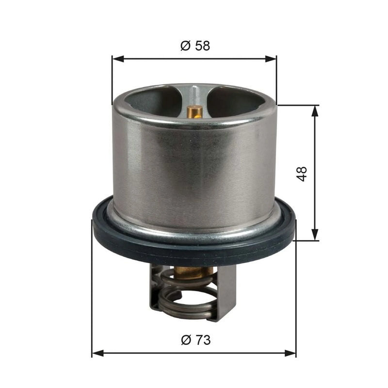 Gates Thermostat,Coolant TH51785G1