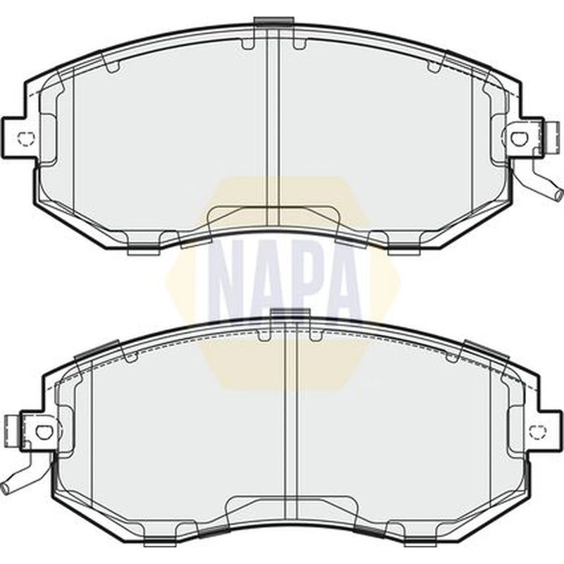 NAPA Front Brake Pad Set NBP1771