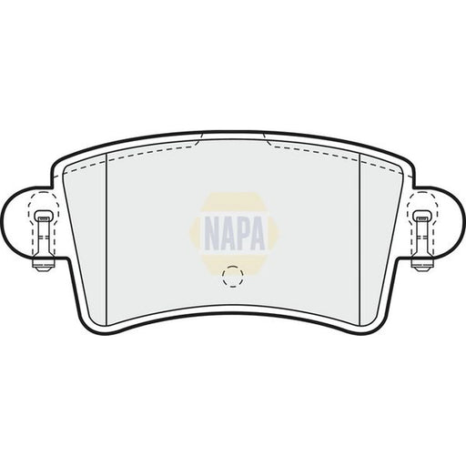 NAPA Rear Brake Pad Set NBP1123