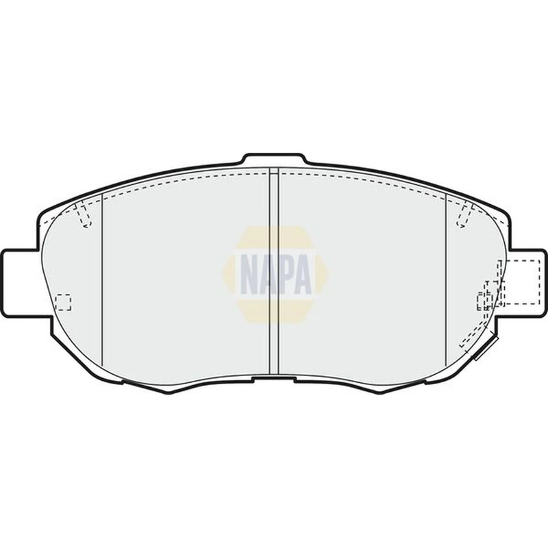 NAPA Front Brake Pad Set NBP1721