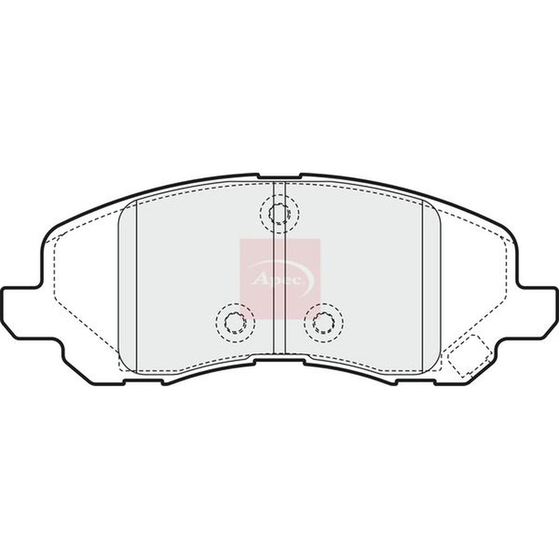Apec Front Brake Pad Set PAD1544