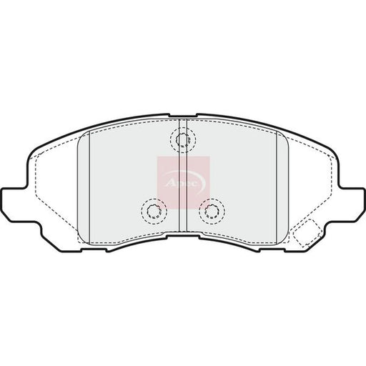 Apec Front Brake Pad Set PAD1544
