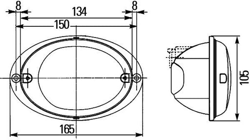 Hella 2BE 343 130-657 Direction Indicator
