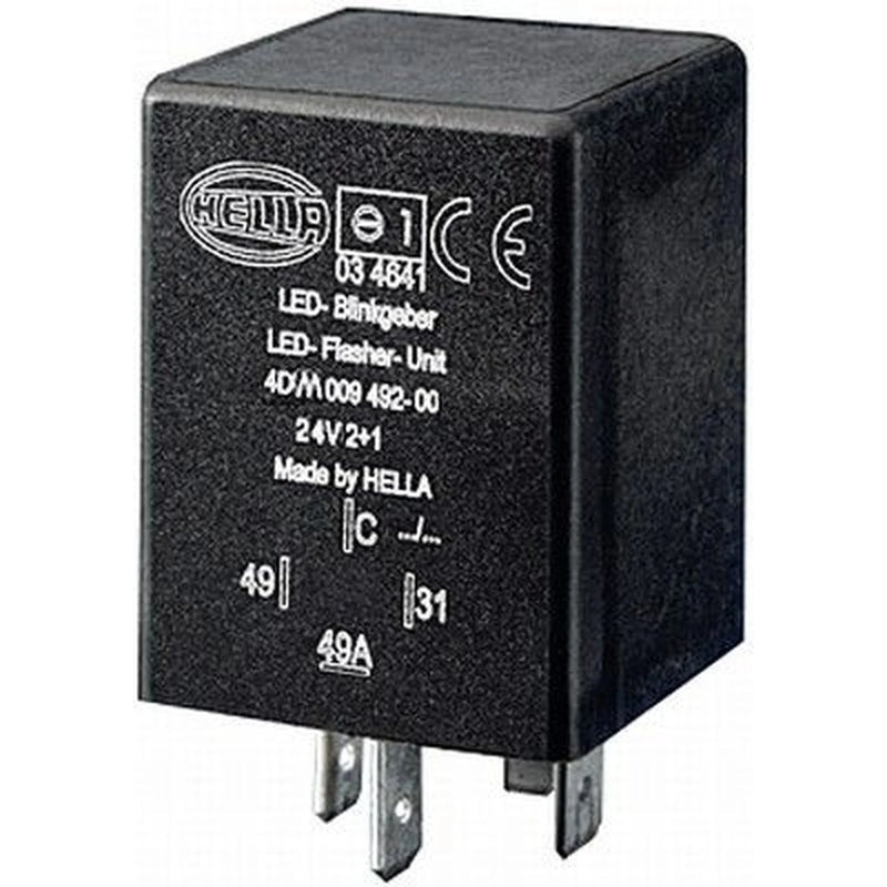 Hella Indicator Flasher Relay 4DM 009 492-001