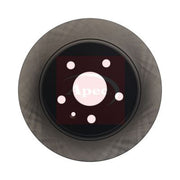 Apec 2 x Solid Rear Brake Discs DSK2675