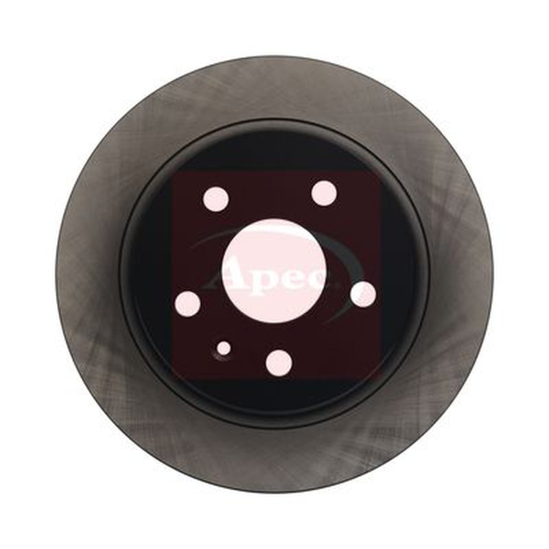 Apec 2 x Solid Rear Brake Discs DSK2675
