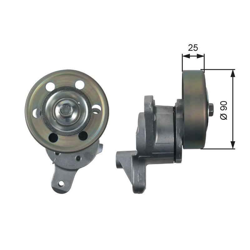 Gates Auxiliary Belt Tensioner T39154