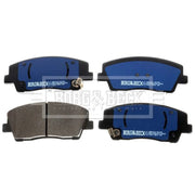 Borg & Beck 4 x Front Brake Pad Set BBP2678