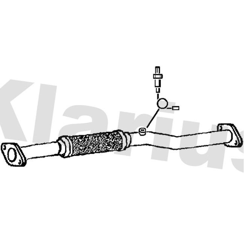 Klarius Exhaust Pipe OD HY138M