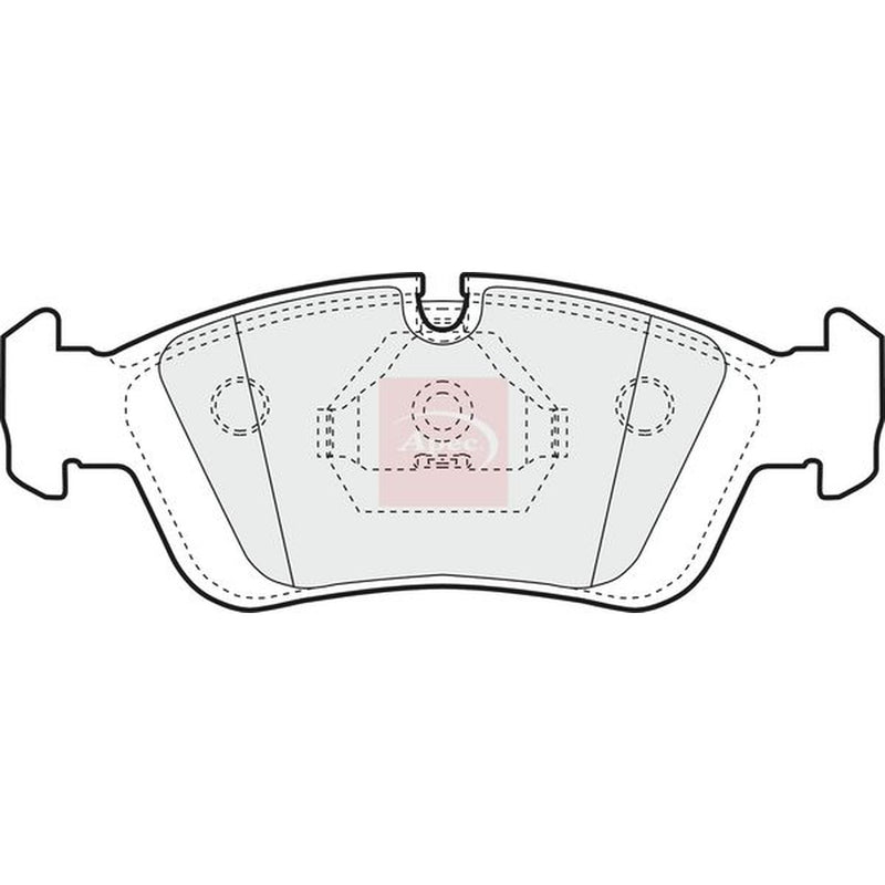 Apec Front Brake Pad Set PAD725