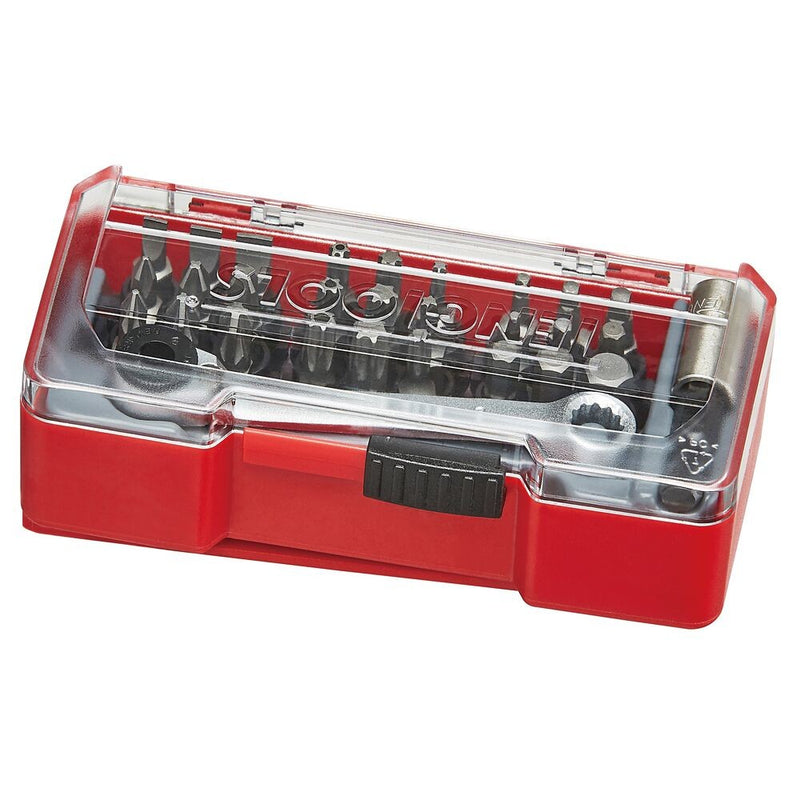 Teng Tools Bit Set Mixed 29 Pieces with Belt Clip