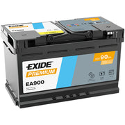 Exide Battery 12V 90Ah 800A EA900