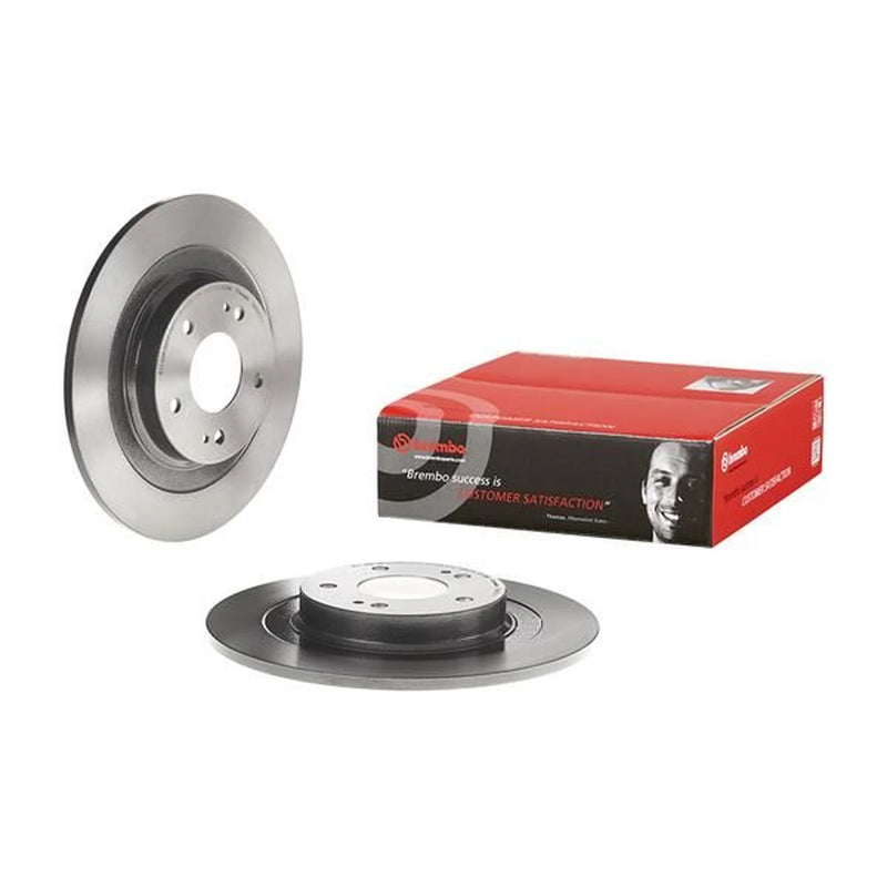Brembo 2 x Solid Rear Brake Discs 08.N267.11