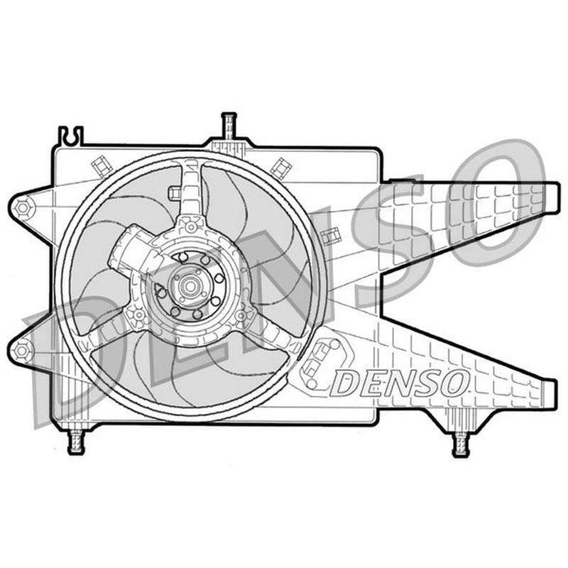 Denso Engine Cooling Fan DER09041