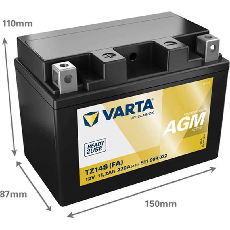 Varta Battery 12V 11Ah 220A 511909022K542