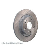 Blue Print 2 x Solid Rear Brake Discs ADH24351