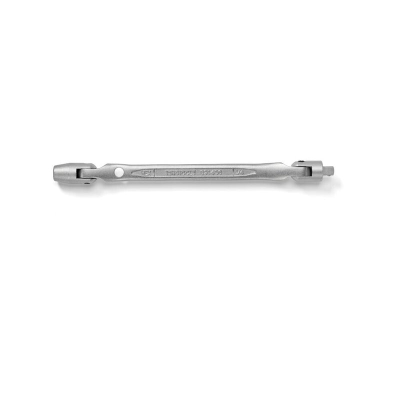 Teng Tools 1/4" Hex Double Flex Wrench - 196mm Length