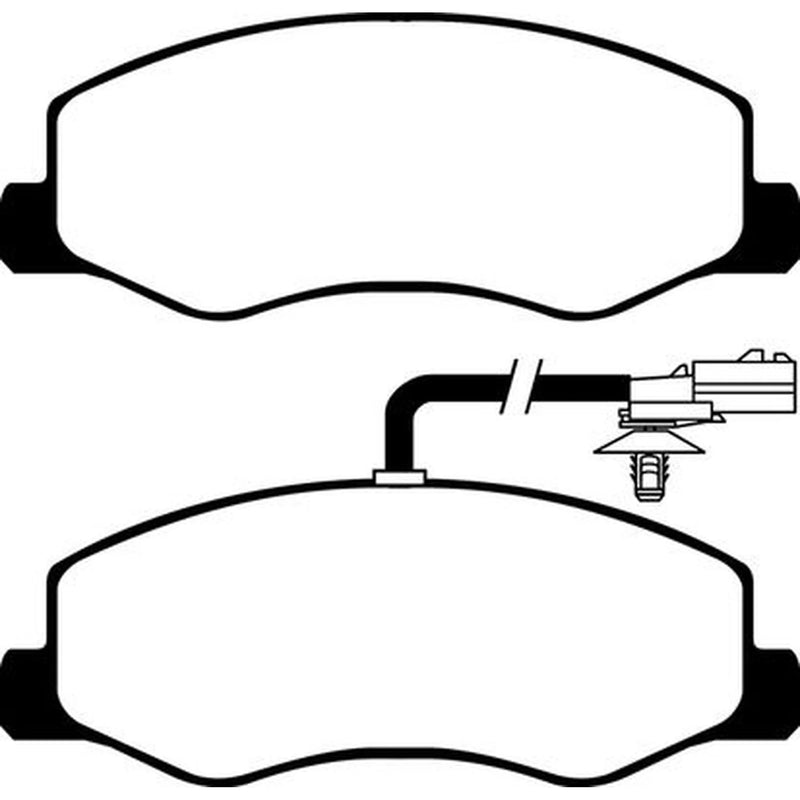 Abtex Rear Brake Pad Set PLU2133