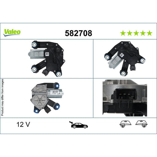 Valeo Front/Rear Wiper Motor Rear 582708