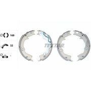 Textar Parking Brake Shoe Set 91072500