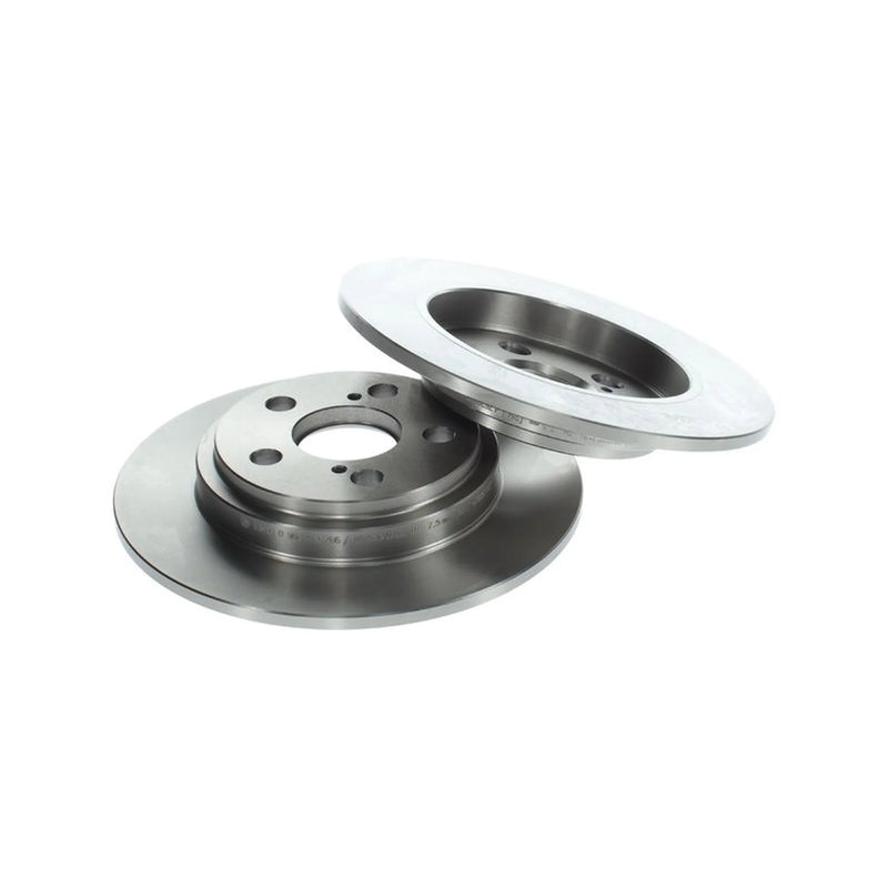 Bosch 2 x Solid Rear Brake Discs 0 986 479 766