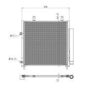 NRF Air Conditioning Condenser 350451