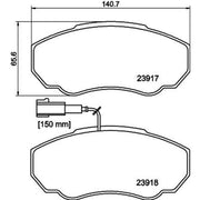 Mintex Front Brake Pad Set MDB2328