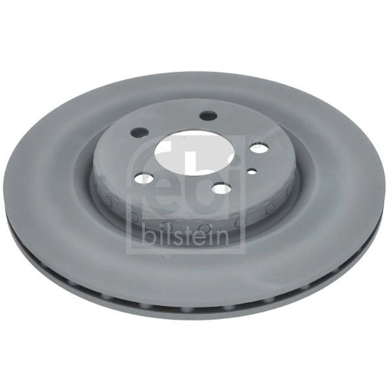 Febi 2 x Internally Vented Rear Brake Discs 1000224