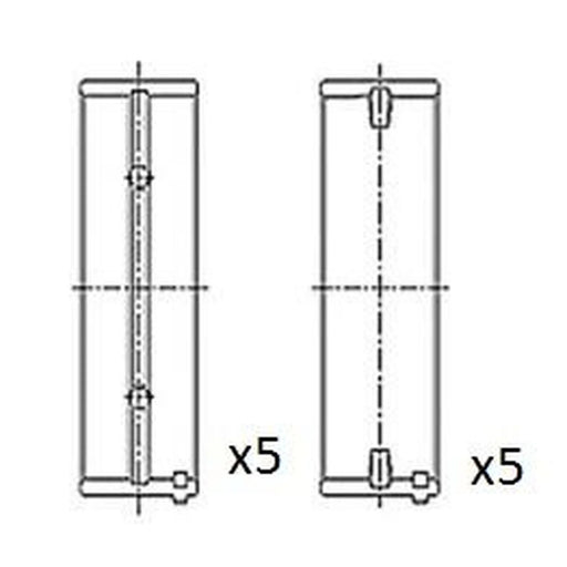 FAI Main Bearing Set 54.7mm BM1029-025