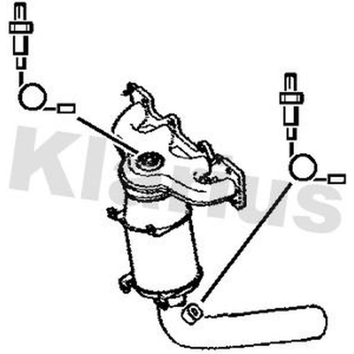 Klarius Catalyst Type Appr With Pipe 323612