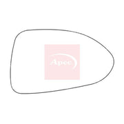 Apec Exterior Wing Mirror Glass Right AMS2034