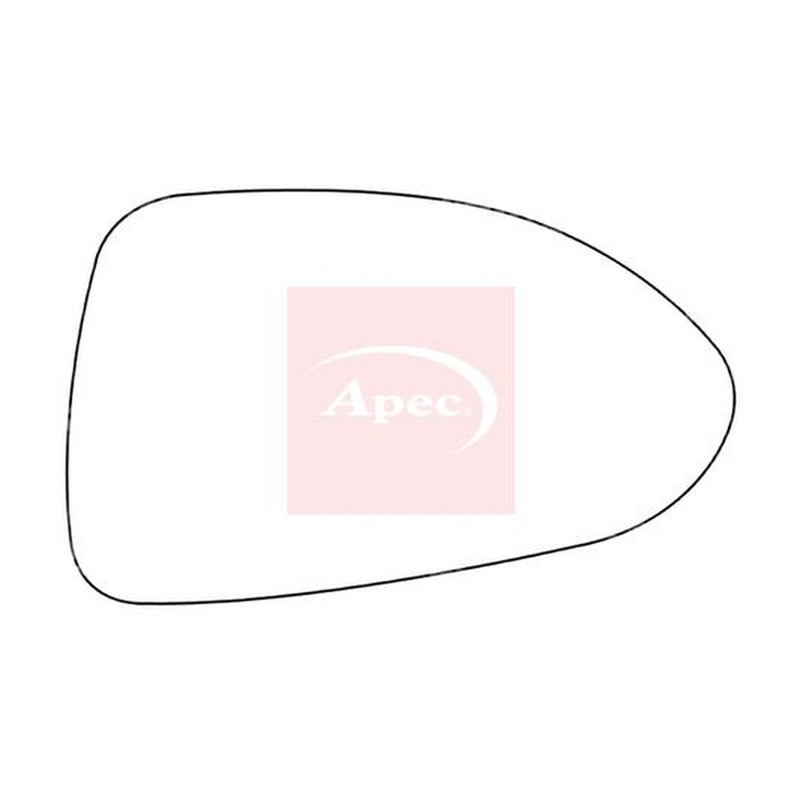 Apec Exterior Wing Mirror Glass Right AMS2034