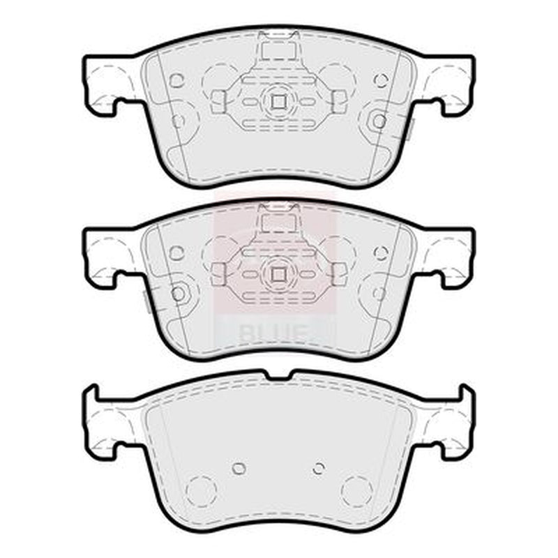 Apec Front Brake Pad Set PD3927