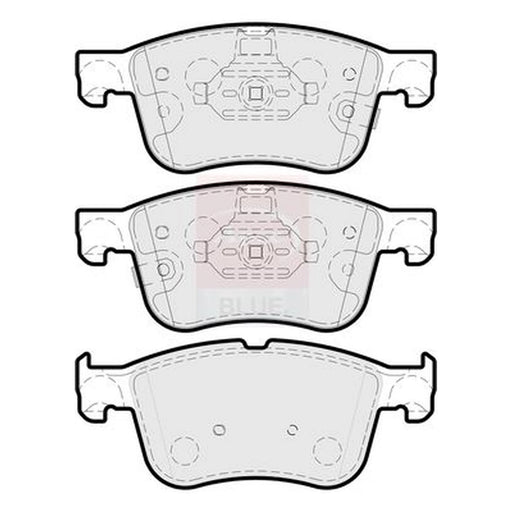 Apec Front Brake Pad Set PD3927