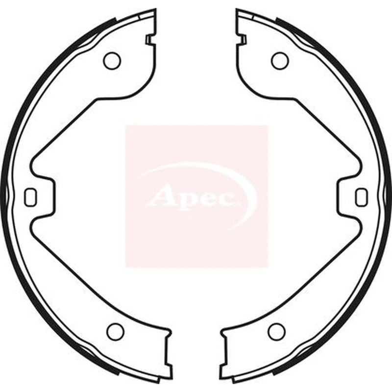 Apec Parking Brake Shoe Set SHU688