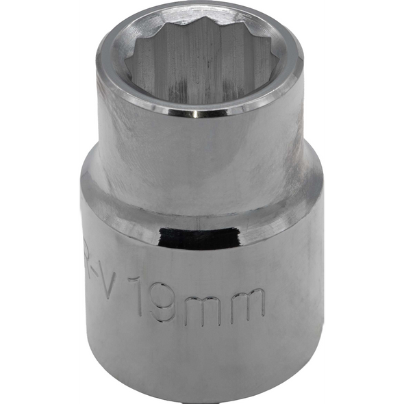 Sealey 3/4"Dr Socket 19mm (12pt)