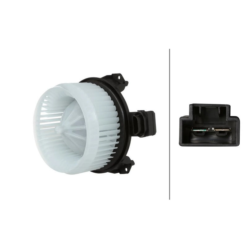 Hella Heater Blower Fan 8EW 366 400-851