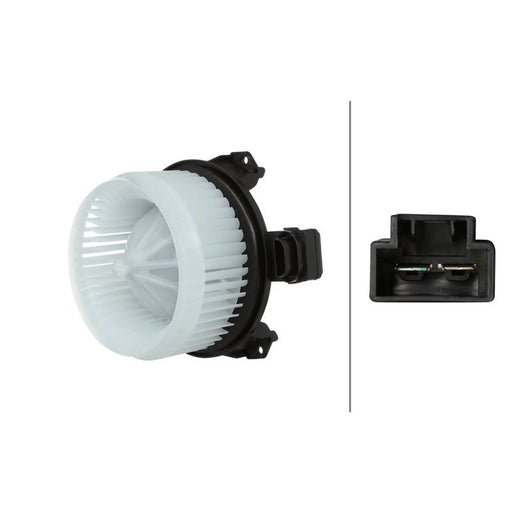 Hella Heater Blower Fan 8EW 366 400-851