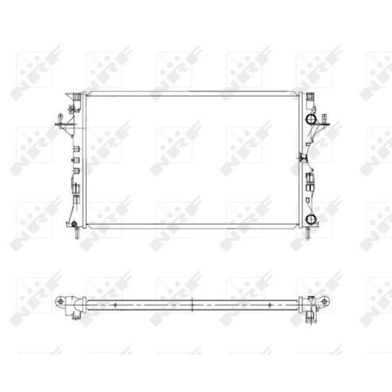 NRF Engine Radiator 58319