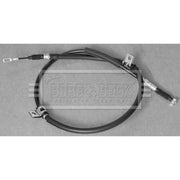 Borg & Beck Handbrake Cable Left Rear BKB3569